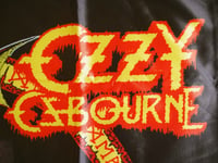 Image 11 of OZZY OSBOURNE - Speak of the devil Flag (cloth poster Banner tapestry) Heavy metal NWOBHM