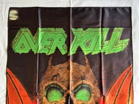 Image 2 of OVERKILL - The years of decay Flag (cloth poster Banner tapestry) Old school Thrash metal