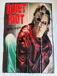 Image 1 of QUIET RIOT - Metal health Flag (cloth poster Banner tapestry) Heavy metal Glam metal Hard rock