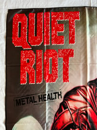 Image 6 of QUIET RIOT - Metal health Flag (cloth poster Banner tapestry) Heavy metal Glam metal Hard rock