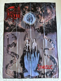 Image 1 of DEATH - Symbolic Flag (cloth poster Banner tapestry) Old school Death metal Chuck Schuldiner