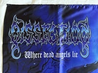 Image 12 of DISSECTION - Where dead angels lie Flag (cloth poster Banner tapestry) Old school Death metal