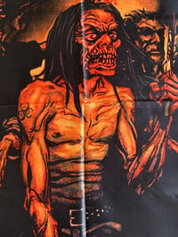 Image 9 of CANNIBAL CORPSE - Global Evisceration Flag (cloth poster Banner tapestry) Death metal Gore