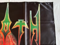 Image 12 of MORGOTH - The eternal fall Flag (cloth poster Banner tapestry) Old school Death metal