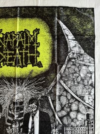 Image 4 of NAPALM DEATH - Scum Flag (cloth poster Banner tapestry) Death metal Grindcore