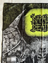 Image 5 of NAPALM DEATH - Scum Flag (cloth poster Banner tapestry) Death metal Grindcore