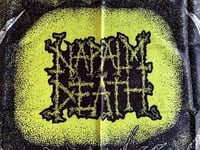 Image 10 of NAPALM DEATH - Scum Flag (cloth poster Banner tapestry) Death metal Grindcore