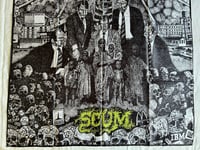 Image 11 of NAPALM DEATH - Scum Flag (cloth poster Banner tapestry) Death metal Grindcore