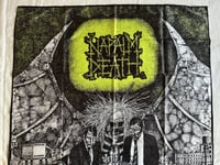 Image 12 of NAPALM DEATH - Scum Flag (cloth poster Banner tapestry) Death metal Grindcore