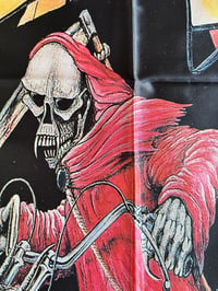 Image 15 of GRIM REAPER - Fear no evil Flag (cloth poster Banner tapestry) Heavy metal NWOBHM