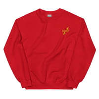 Image 3 of Huff Poppers Embroidered Sweatshirt