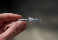 Image 8 of Mexican Fire Opal cuff (SALE/FLAWED) 