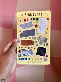 Image 1 of Zine Junk Sticker Sheets