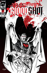 BLACK WHITE & BLOODSHOT #2 (OF 4) CVR B ROCHA MONSTER Variant