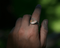 Image 1 of Mexican Fire Opal ring #2 (9.25)
