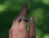 Image 3 of Mexican Fire Opal ring #2 (9.25)