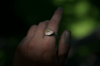 Image 4 of Mexican Fire Opal ring #2 (9.25)