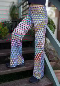 Image 1 of New!!!! KAT Pants - geometric rainbow