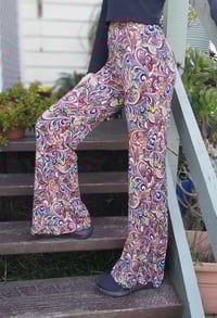 Image 2 of Small KAT Pants - 70s swirl
