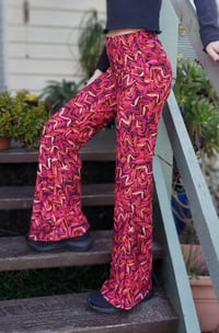 Image 2 of NEW!!!! KAT Pants crazy zigzag