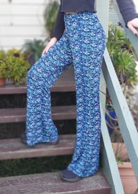 Image 2 of New!!! KAT Pants - blue diamonds