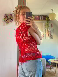 Image 4 of Crimson top