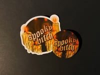 Image 3 of Spooky Bitch Button Pin • 44mm/1.75"