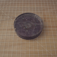 Image of Glitter Resin Coaster