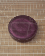 Image of Solid Purple Resin Coaster