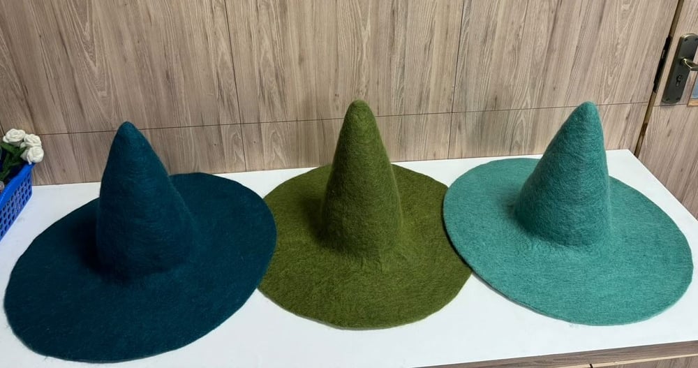 Image of Felted Witch Hats