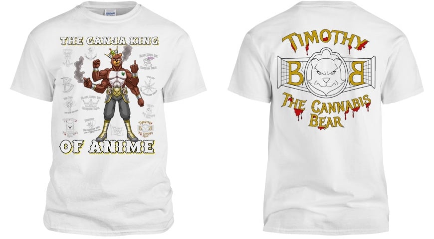 Image of King Tim The Cannabis Bear
