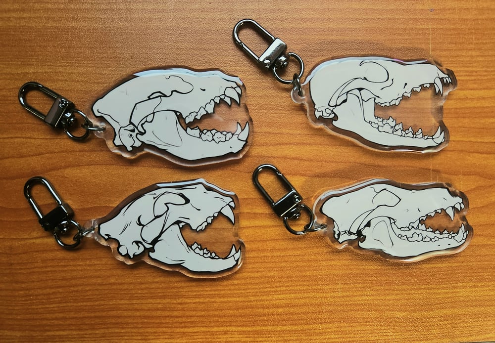 Image of Animal skull Acrylic charms