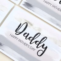 Image 1 of Daddy Father’s Day Card. Daddy Card. Daddy First Fathers Day.
