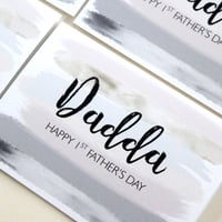 Image 4 of First Father’s Day Card. 1st Fathers Day Card. Happy Fathers Day.
