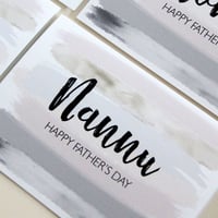 Image 1 of Nannu Father’s Day Card. Nannu Card. Happy Fathers Day Nannu.
