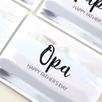 Image 1 of Opa Father’s Day Card. Opa Card. Happy Fathers Day Opa.