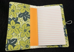 Image of Vintage Cross-Stitched Ivy Notebook