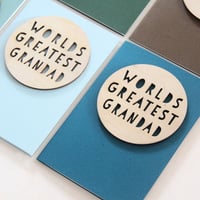 Image 1 of Grandad Card. Grandad Birthday Card. Grandad Fathers Day Card.