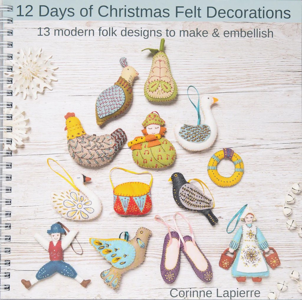 Image of 12 days of Christmas Felt Decoration Book