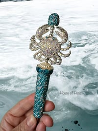 Rhinestone Crab Pen