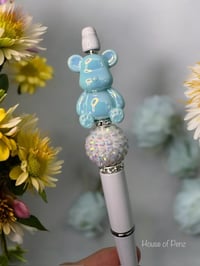 Blue teddy Bear Pen