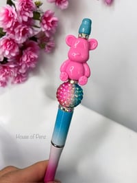 Colorful Teddy Bear Pen