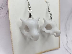 Cubone Skull Earrings