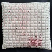 Image 5 of Kutti Kutti Kuchi Sujni Cushion Cover by Rafiq Bhai and RassLeela Textile