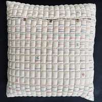 Image 2 of Kutti Kutti Kuchi Sujni Cushion Cover by Rafiq Bhai and RassLeela Textile