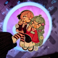 pippi & mocha sticker