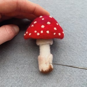 Image of Toadstool Needle Felting Kit