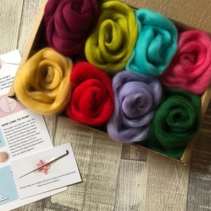 Image of Needle Felting Start Kit - Brights