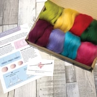 Image 1 of Needle Felting Start Kit - Brights