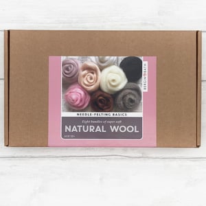 Image of Needle Felting Starter Kit - Natural